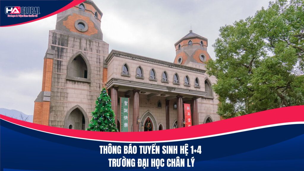 THÔNG BÁO TUYỂN SINH HỆ 1+4 TRƯỜNG ĐẠI HỌC CHÂN LÝ
