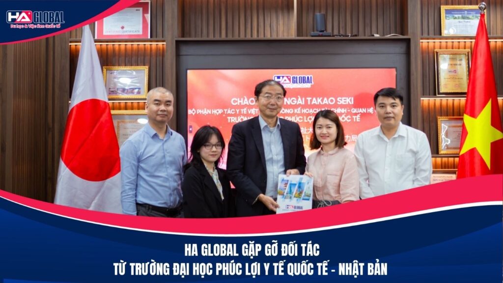 HA Global gặp gỡ đối tác từ Trường Đại học Phúc lợi Y tế Quốc tế Nhật Bản