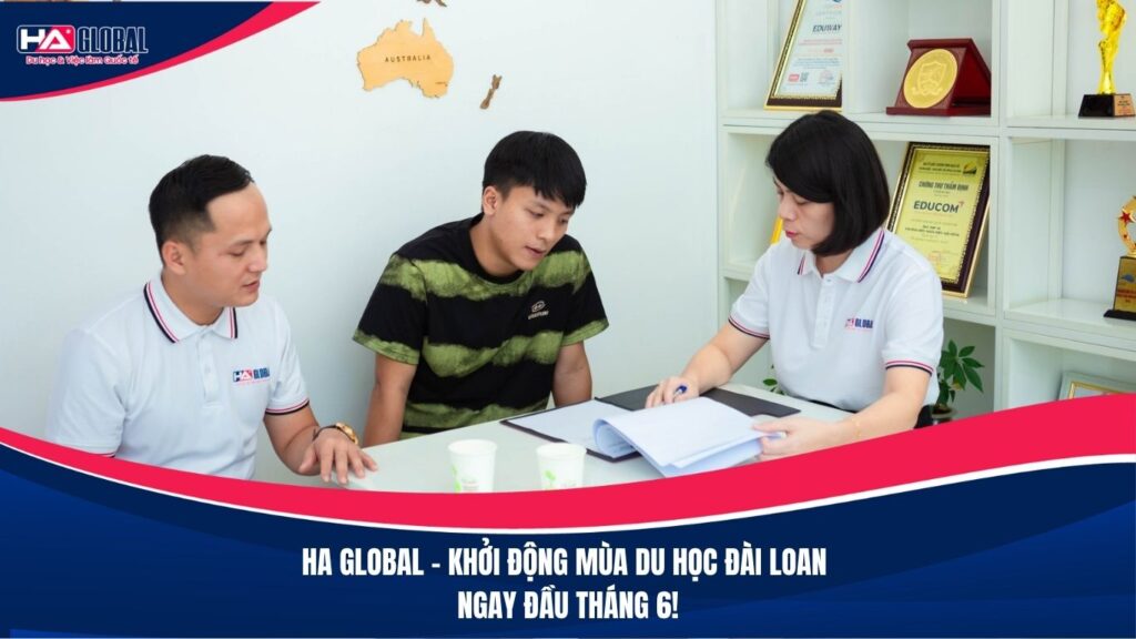 Khởi động mùa du học Đài Loan ngay đầu tháng 6 cùng HA Global