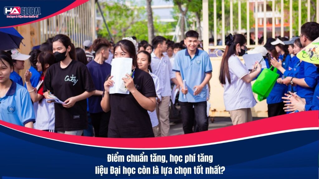 Điểm chuẩn tăng, học phí tăng – liệu Đại học còn là lựa chọn tốt nhất?