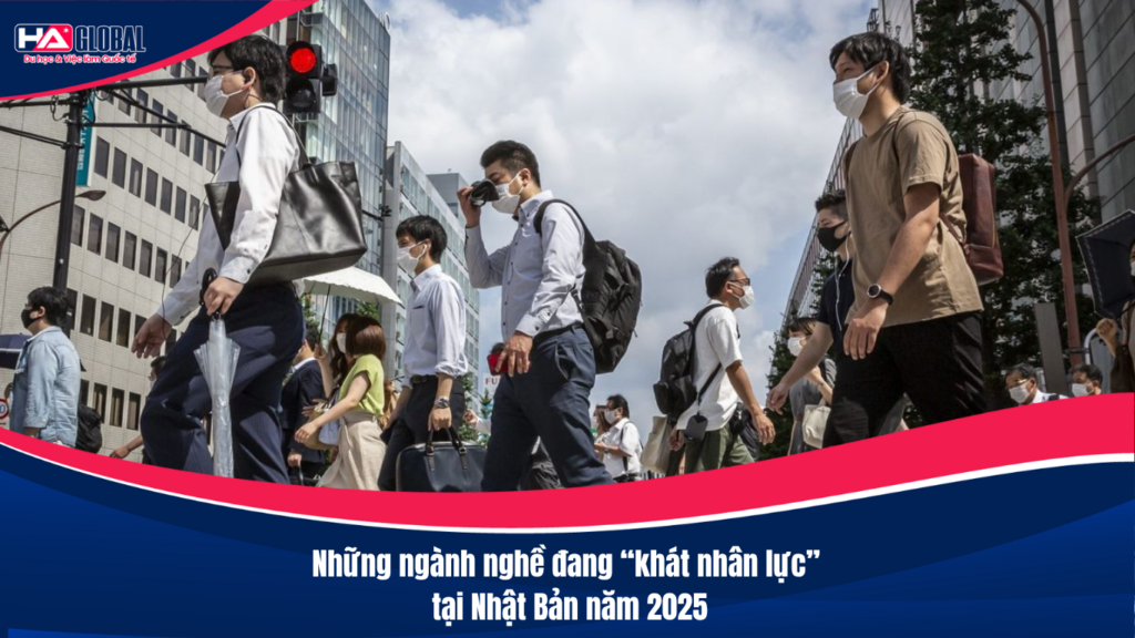 Những ngành nghề đang “khát nhân lực” tại Nhật Bản năm 2025