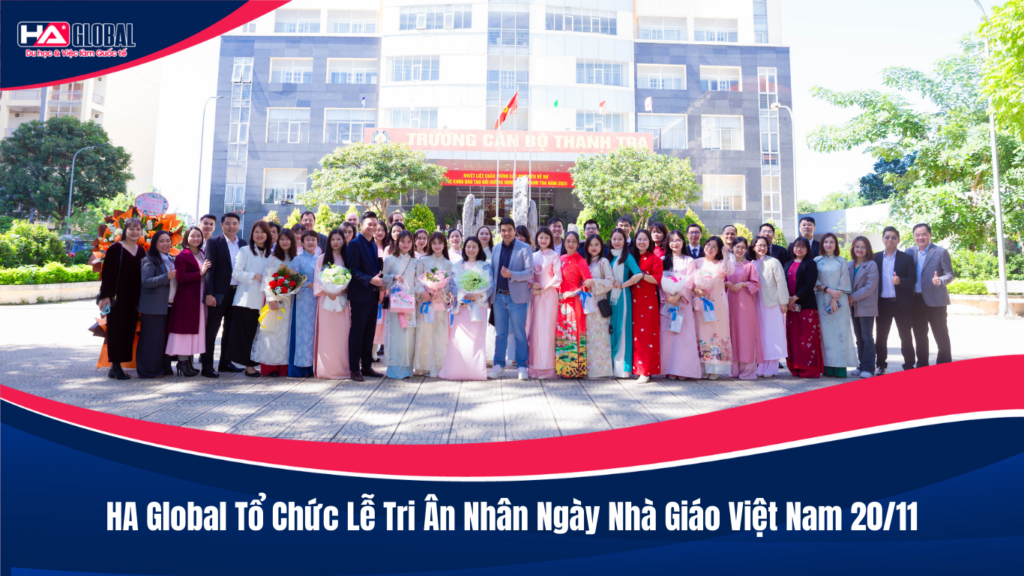 HA Global Tổ Chức Lễ Tri Ân Thầy Cô Nhân Ngày 20/11